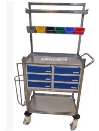 Crash Cart Trolley (6-Drawer)