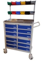 ICU-Medicine Trolley (12-Drawer)