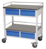 Medicine Trolley with Four Drawers