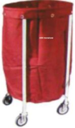 Soiled Linen Trolley with Canvas Bag